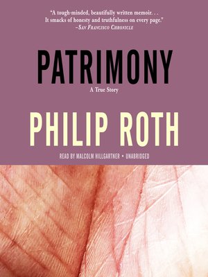 Patrimony - Audiobook